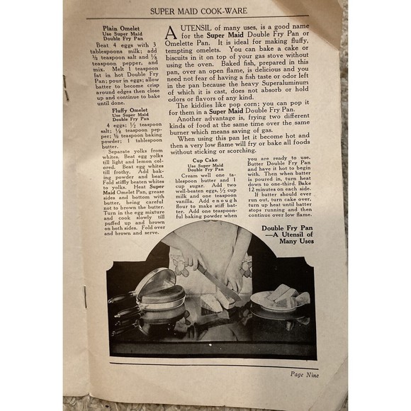 Your Work Room Equipped for Better Cooking with Less Super‎ Maid Recipe Cookbook - Picture 3 of 5